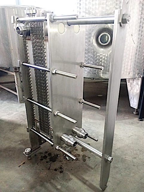 ENFRIADOR A PLACAS ACERO INOXIDABLE #10911