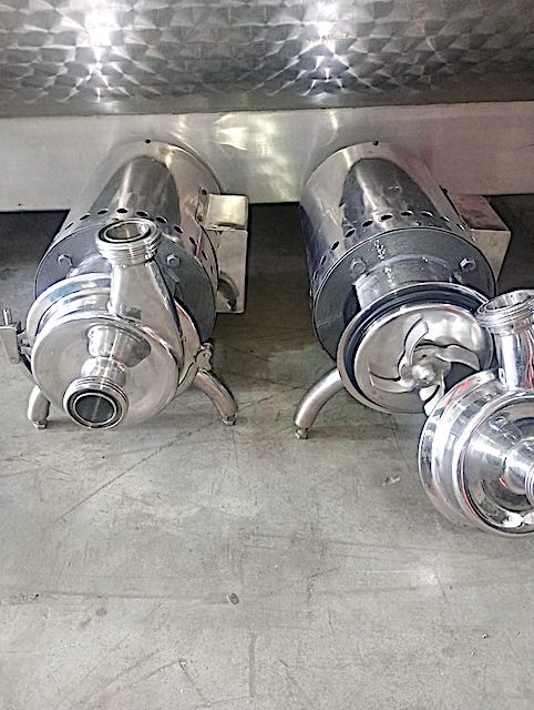 BOMBA CENTRIFUGA ACERO INOXIDABLE #10917