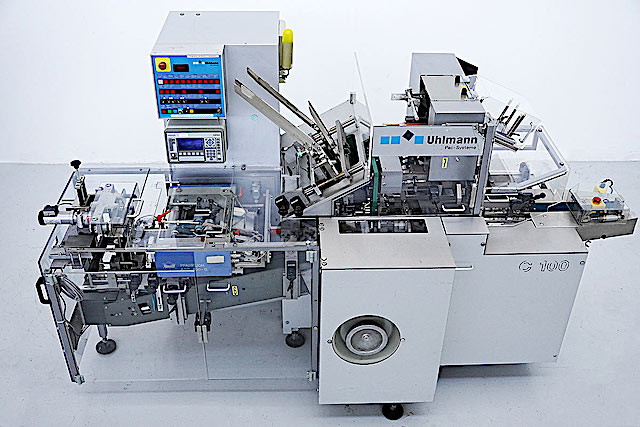 ESTUCHADORA AUTOMATICA MARCA UHLMANN MODELO C100 #10994