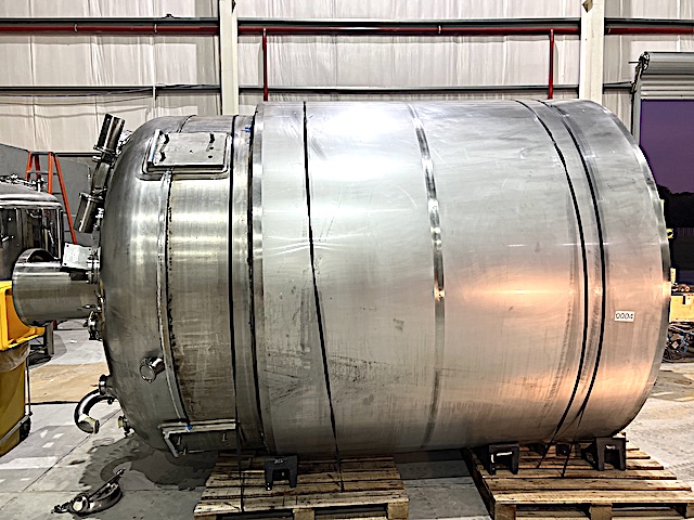 REACTOR ACERO INOXIDABLE 12.000 LITROS #11031