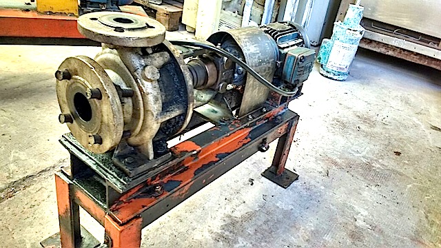 BOMBA CENTRIFUGA ACERO AL CARBONO #3727