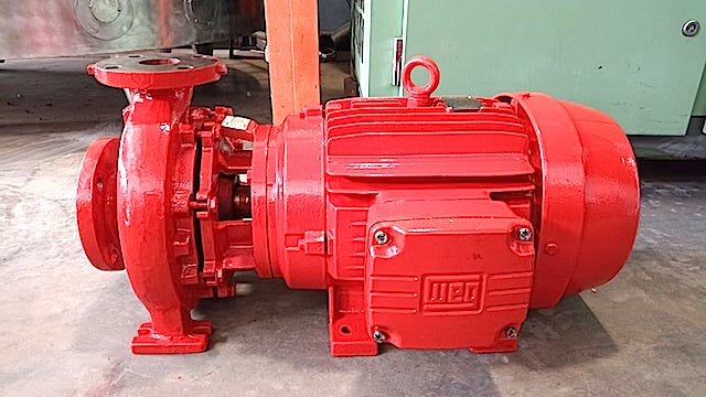 BOMBA CENTRIFUGA ACERO AL CARBONO #5855