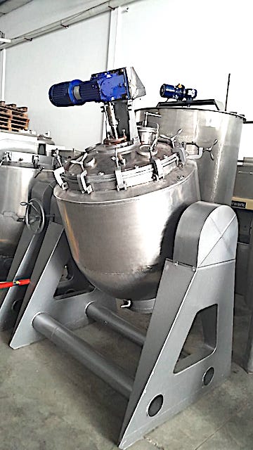 REACTOR ACERO INOXIDABLE 500 LITROS #6203